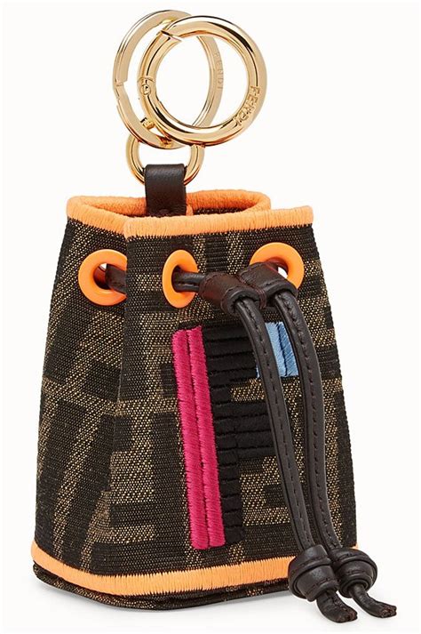 fendi mini bag charm.